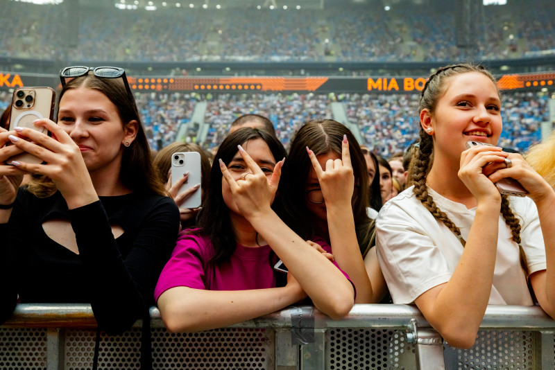 Концерт «Петровские Ассамблеи 3.2.1» на «Газпром Арене»