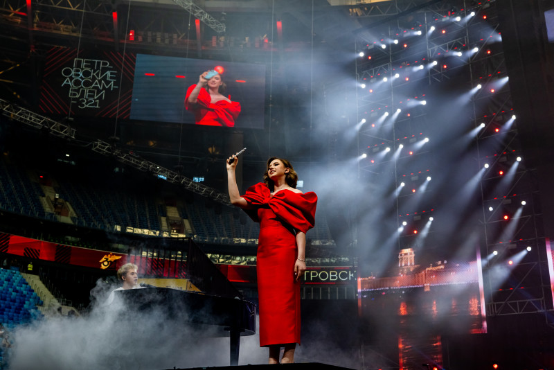 Концерт «Петровские Ассамблеи 3.2.1» на «Газпром Арене»