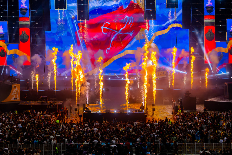 Концерт «Петровские Ассамблеи 3.2.1» на «Газпром Арене»