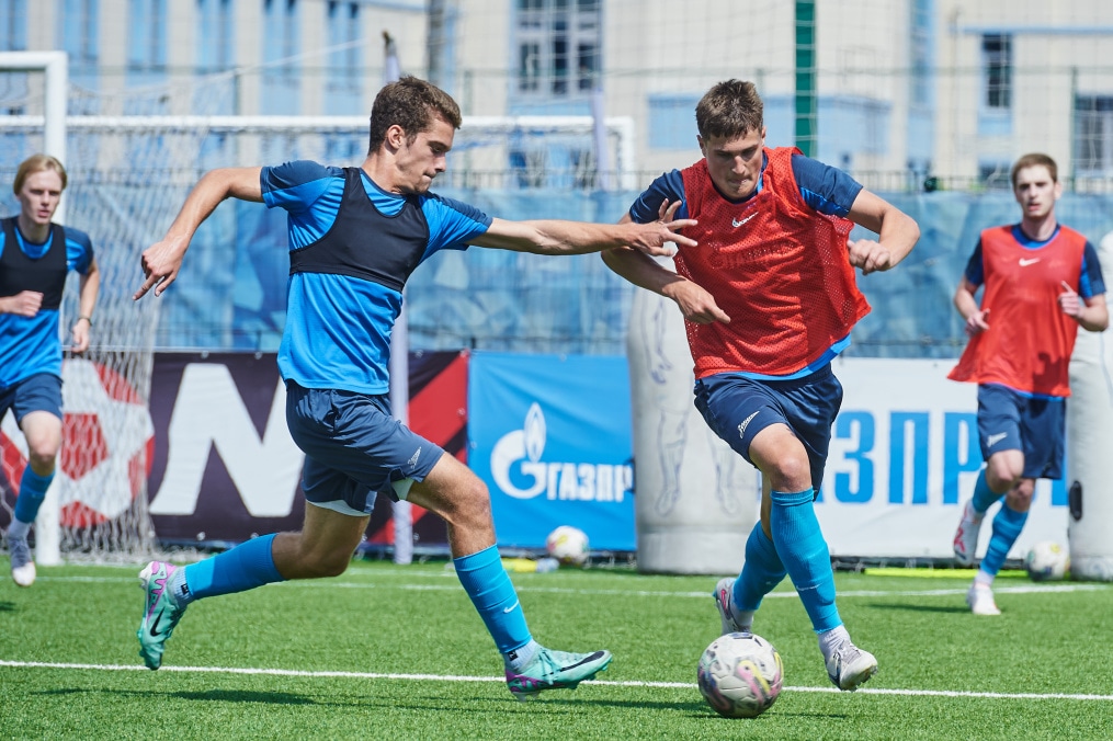 Тренировка «Зенита»-м в «Газпром»-Академии