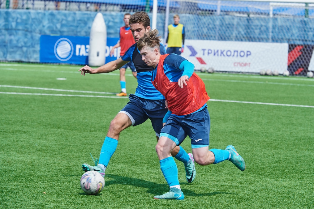 Тренировка «Зенита»-м в «Газпром»-Академии