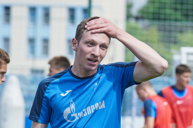 Тренировка «Зенита»-м в «Газпром»-Академии