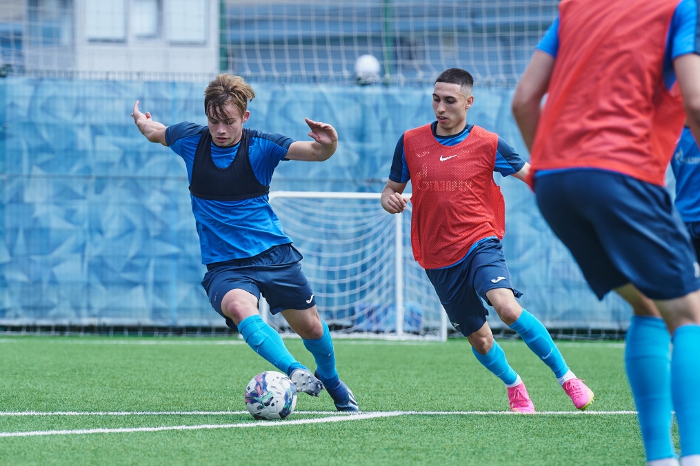 Тренировка «Зенита»-м в «Газпром»-Академии