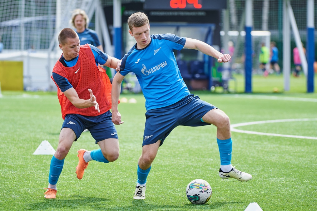 Тренировка «Зенита»-м в «Газпром»-Академии