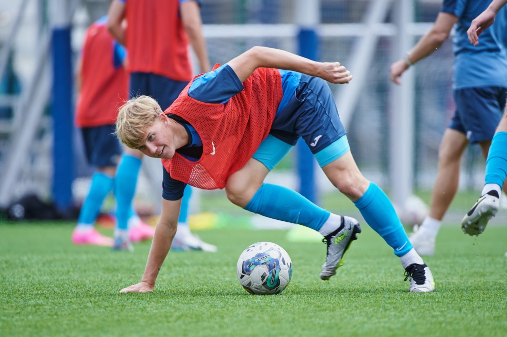 Тренировка «Зенита»-м в «Газпром»-Академии