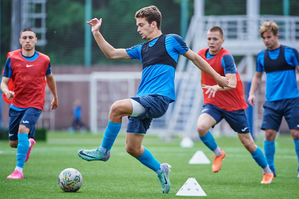 Тренировка «Зенита»-м в «Газпром»-Академии