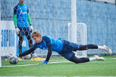 Тренировка «Зенита»-м в «Газпром»-Академии