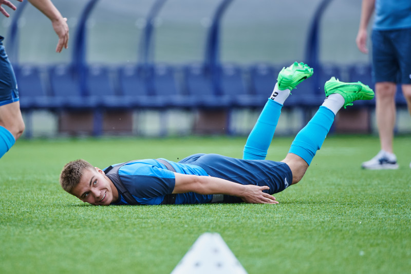 Тренировка «Зенита»-м в «Газпром»-Академии