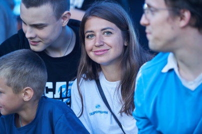 Болельщики на матче «Зенит»-2 — «Родина»-м