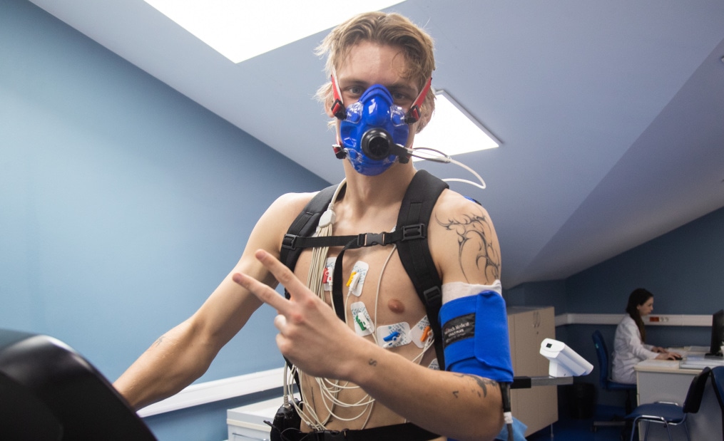 Первый день предсезонного медосмотра основного состава «Зенит» в «Мой медицинский центр»