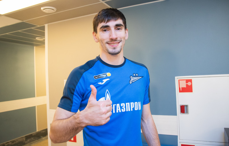 Первый день предсезонного медосмотра основного состава «Зенит» в «Мой медицинский центр»