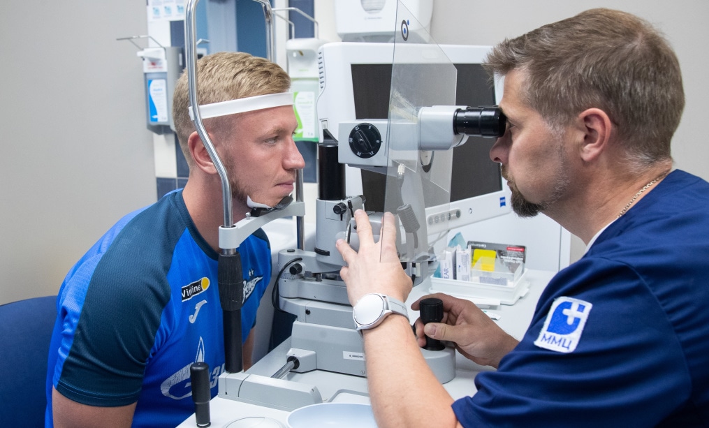 Первый день предсезонного медосмотра основного состава «Зенит» в «Мой медицинский центр»