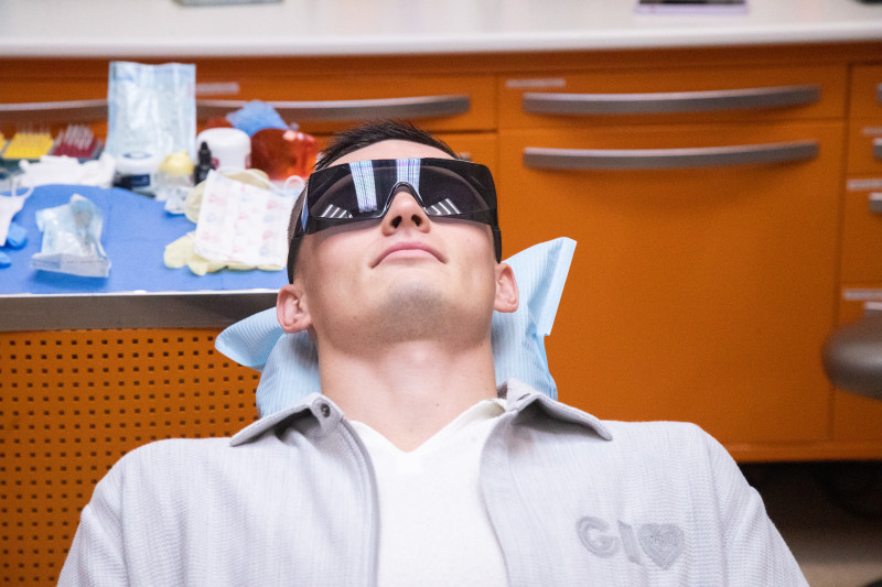 Медосмотр Сергея Волкова, защитника ФК «Зенит» в «Мой медицинский центр»