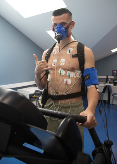 Медосмотр Сергея Волкова, защитника ФК «Зенит» в «Мой медицинский центр»