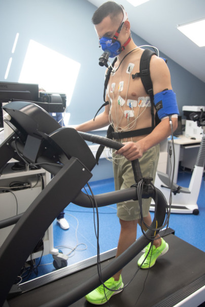 Медосмотр Сергея Волкова, защитника ФК «Зенит» в «Мой медицинский центр»