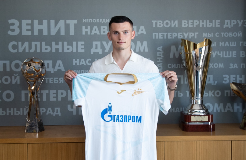 Защитник Сергей Волков подписал контракт с ФК «Зенит»