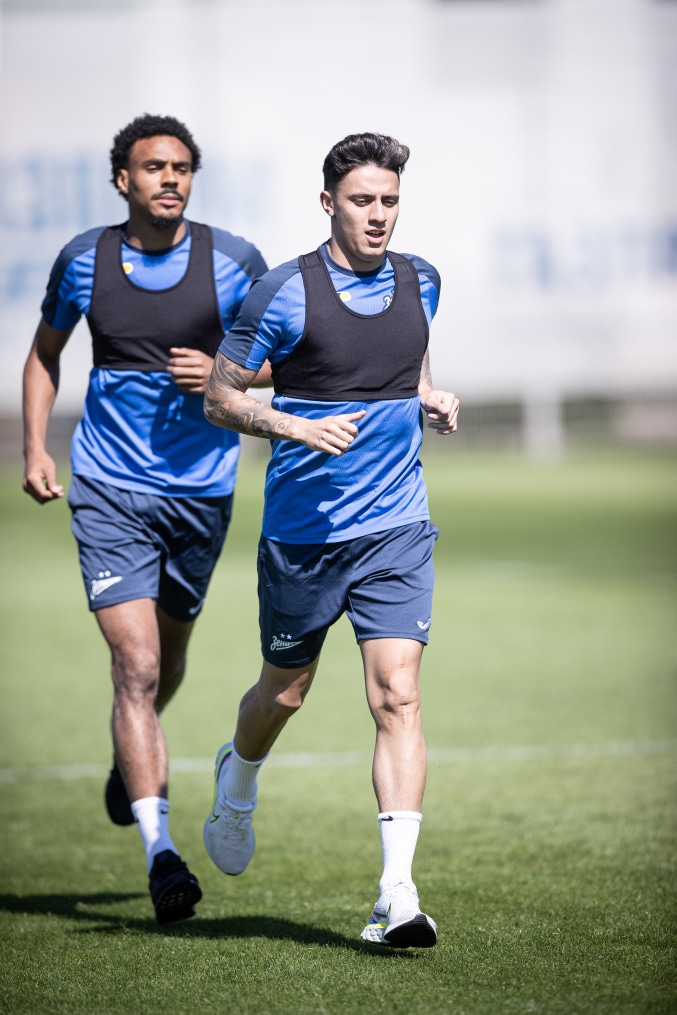 Летние «Газпром» — тренировочные сборы: 27 июня, утренняя тренировка