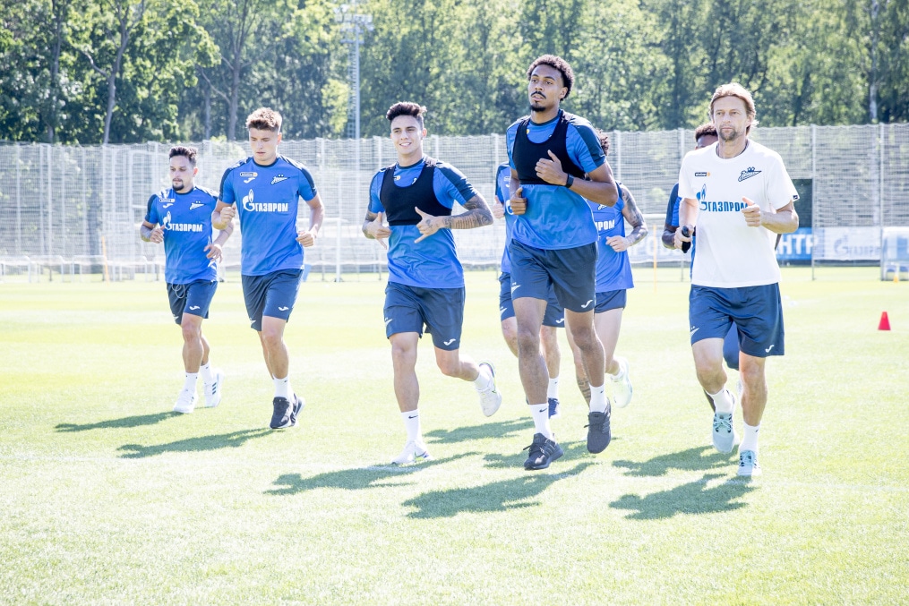 Летние «Газпром» — тренировочные сборы: 27 июня, утренняя тренировка
