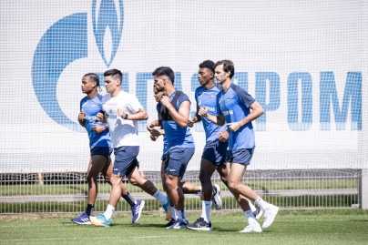 Летние «Газпром» — тренировочные сборы: 27 июня, утренняя тренировка