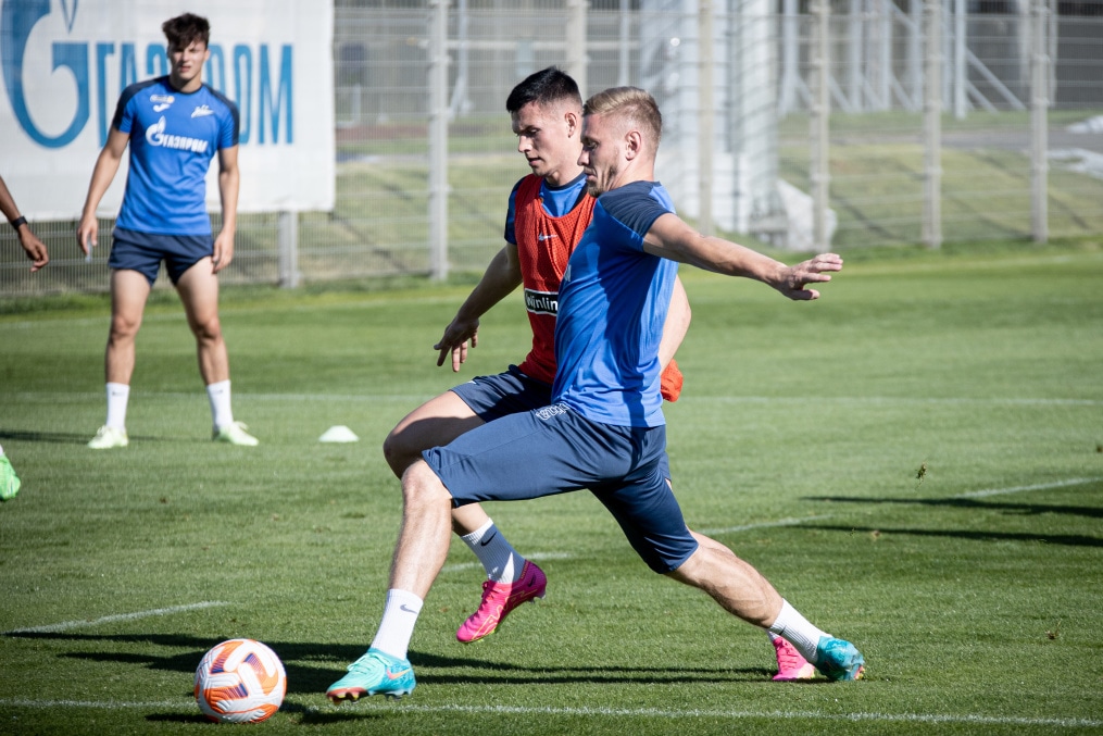 Летние «Газпром» — тренировочные сборы: 27 июня, вечерняя тренировка