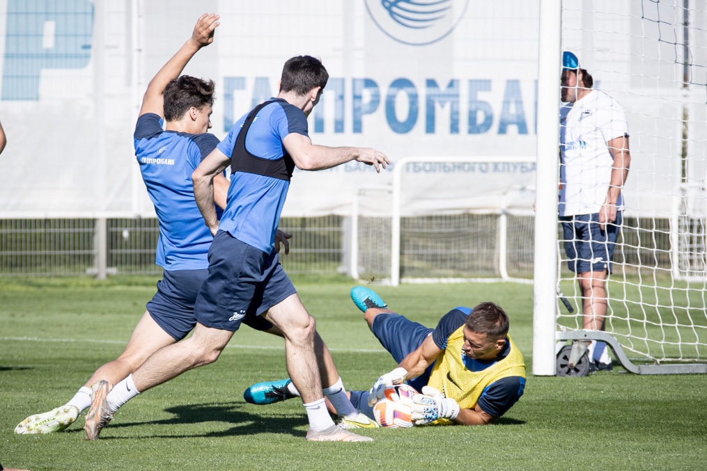 Летние «Газпром» — тренировочные сборы: 27 июня, вечерняя тренировка
