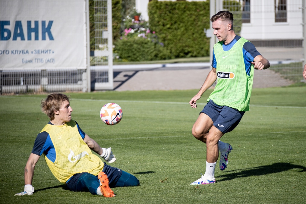 Летние «Газпром» — тренировочные сборы: 27 июня, вечерняя тренировка