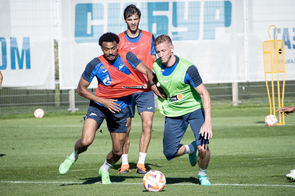 Летние «Газпром» — тренировочные сборы: 27 июня, вечерняя тренировка