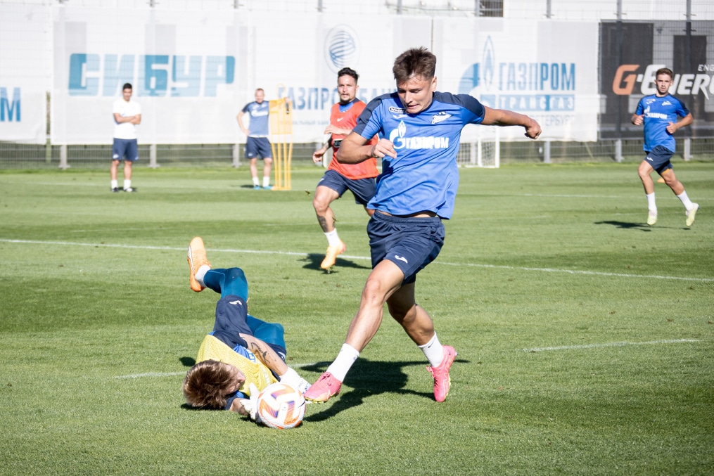 Летние «Газпром» — тренировочные сборы: 27 июня, вечерняя тренировка