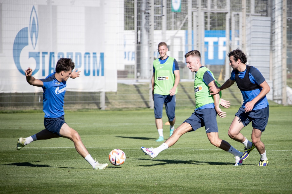 Летние «Газпром» — тренировочные сборы: 27 июня, вечерняя тренировка