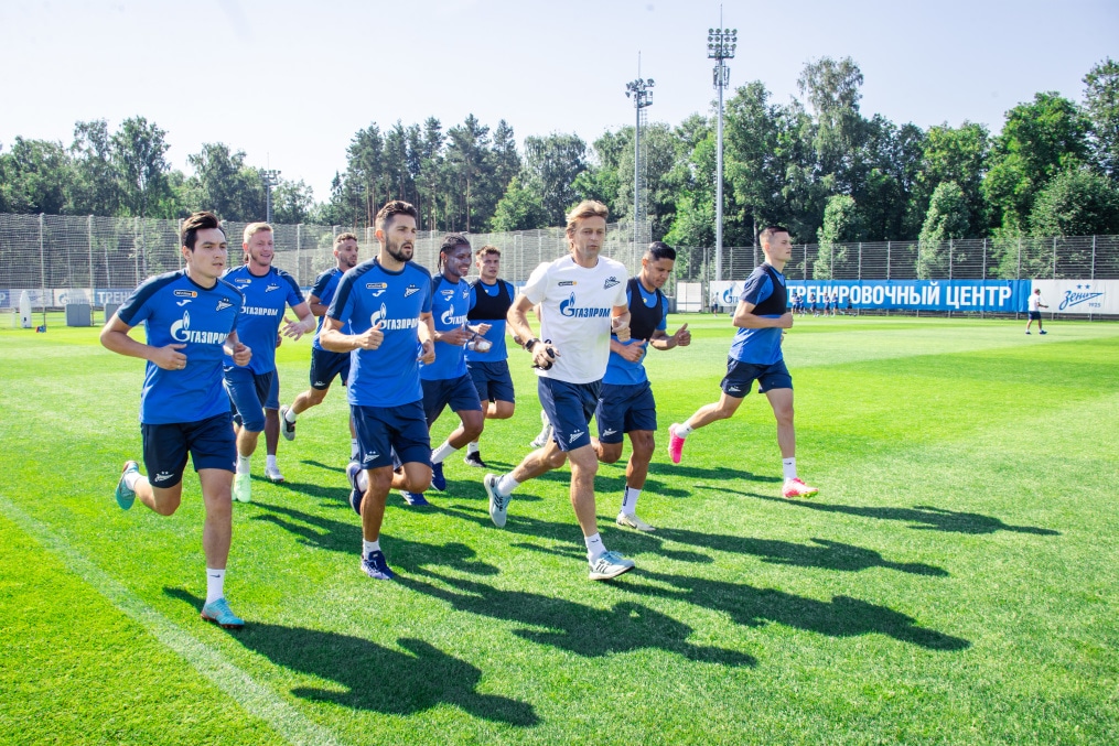Летние «Газпром» — тренировочные сборы: 29 июня, утренняя тренировка.
