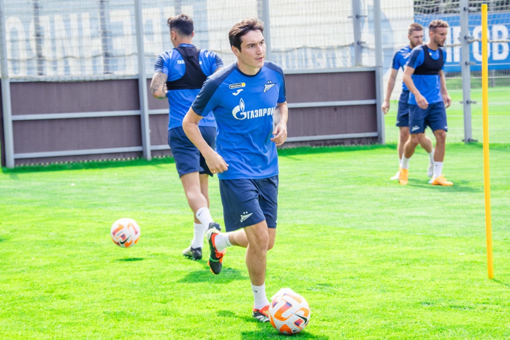 Летние «Газпром» — тренировочные сборы: 07 июля, утренняя тренировка.
