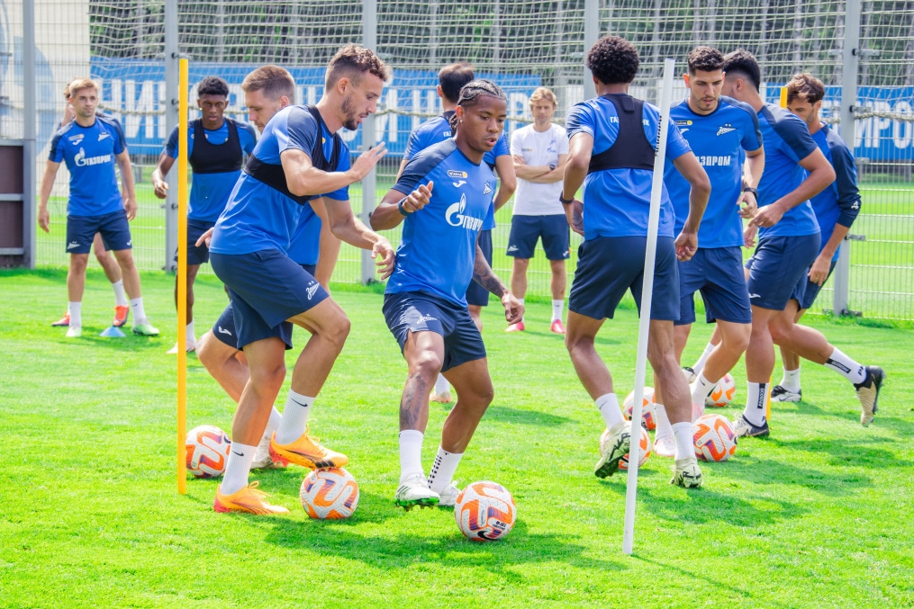 Летние «Газпром» — тренировочные сборы: 07 июля, утренняя тренировка.