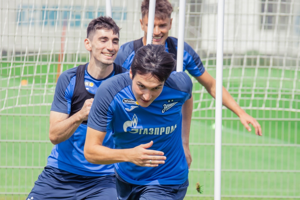 Летние «Газпром» — тренировочные сборы: 07 июля, утренняя тренировка.