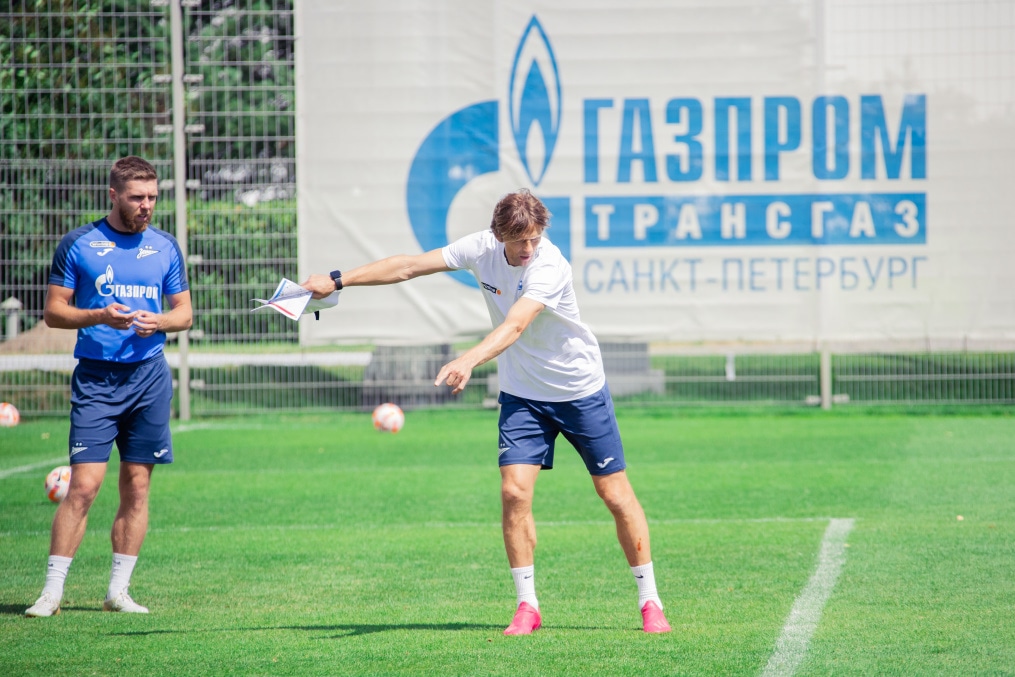 Летние «Газпром» — тренировочные сборы: 07 июля, утренняя тренировка.
