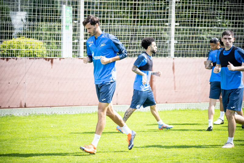 Открытая тренировка «Зенита» перед матчем  с «Краснодаром»
