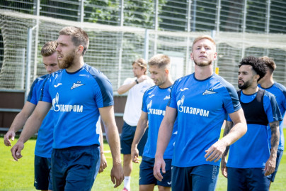 Открытая тренировка «Зенита» перед матчем  с «Краснодаром»