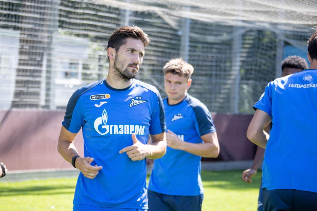 Открытая тренировка «Зенита» перед матчем с «Рубином»