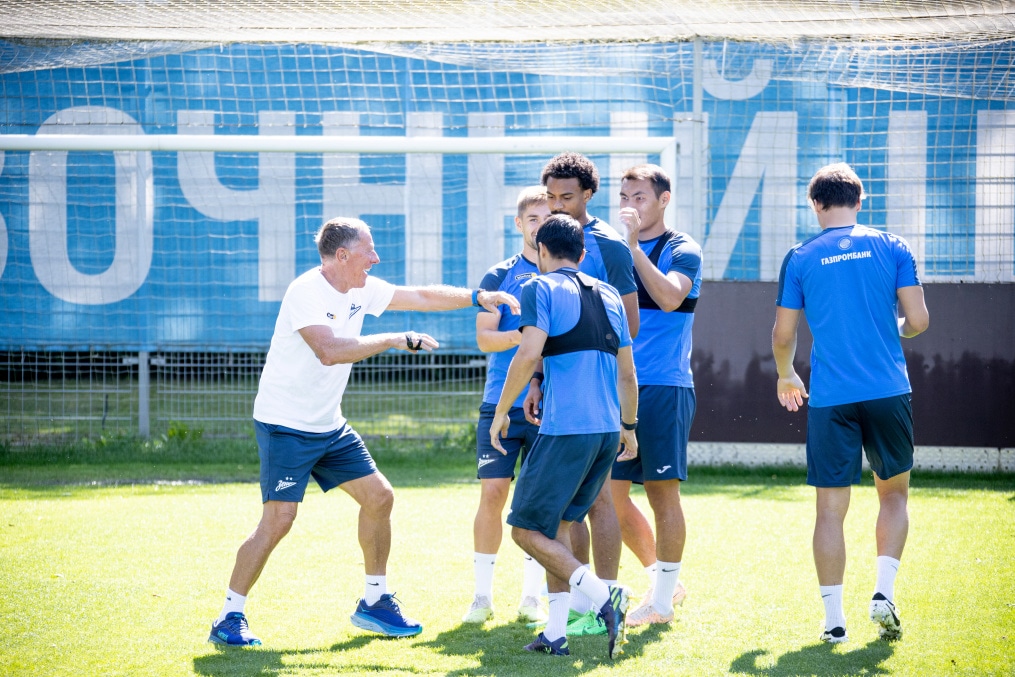 Открытая тренировка «Зенита» перед матчем с «Рубином»