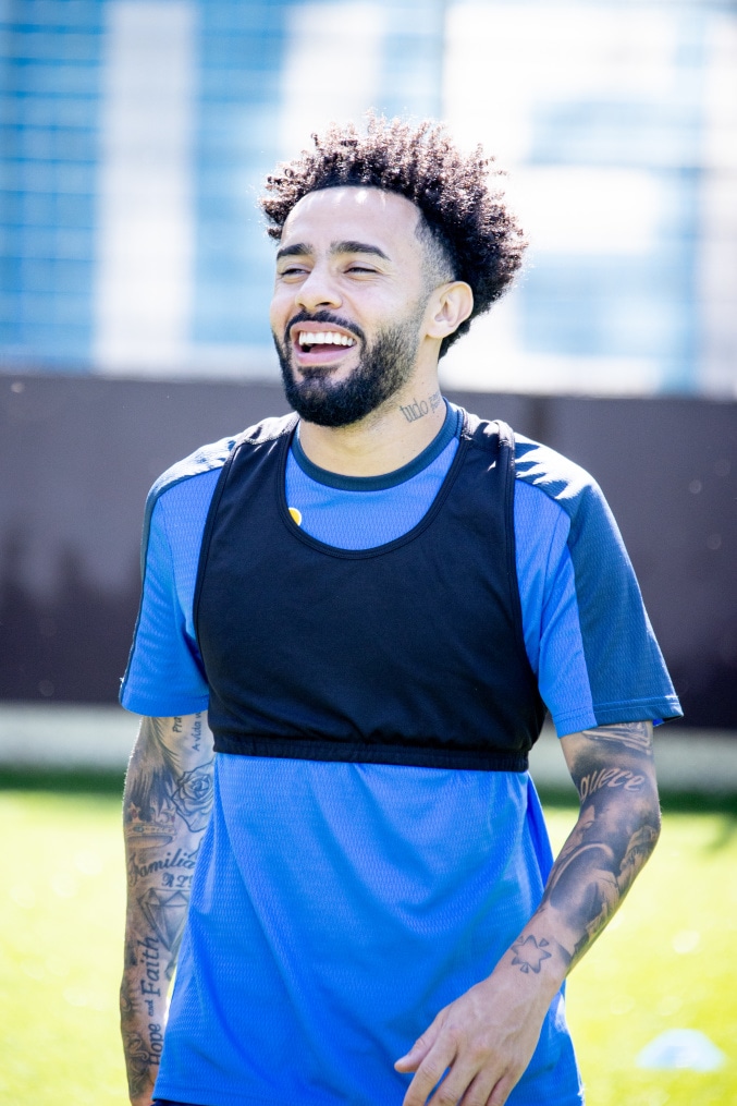 Открытая тренировка «Зенита» перед матчем с «Рубином»