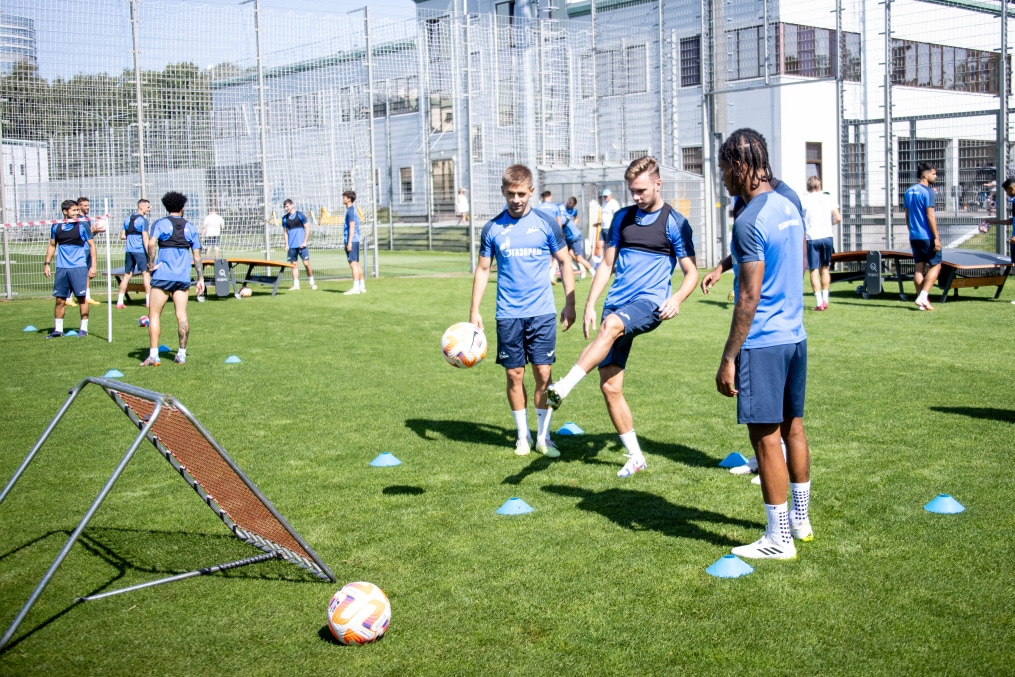 Открытая тренировка «Зенита» перед матчем с «Рубином»