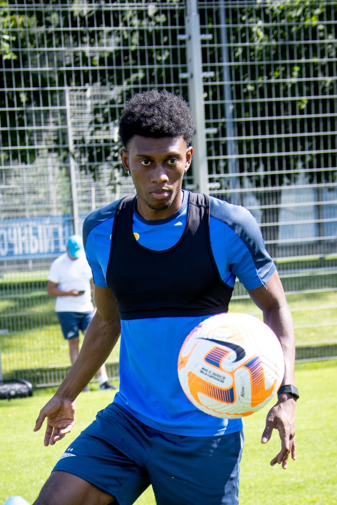 Открытая тренировка «Зенита» перед матчем с «Рубином»