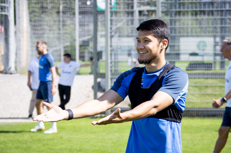 Открытая тренировка «Зенита» перед матчем с «Рубином»