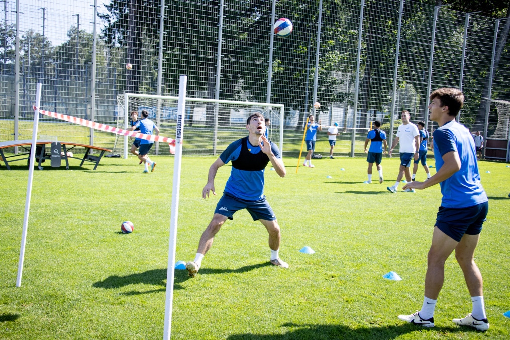 Открытая тренировка «Зенита» перед матчем с «Рубином»