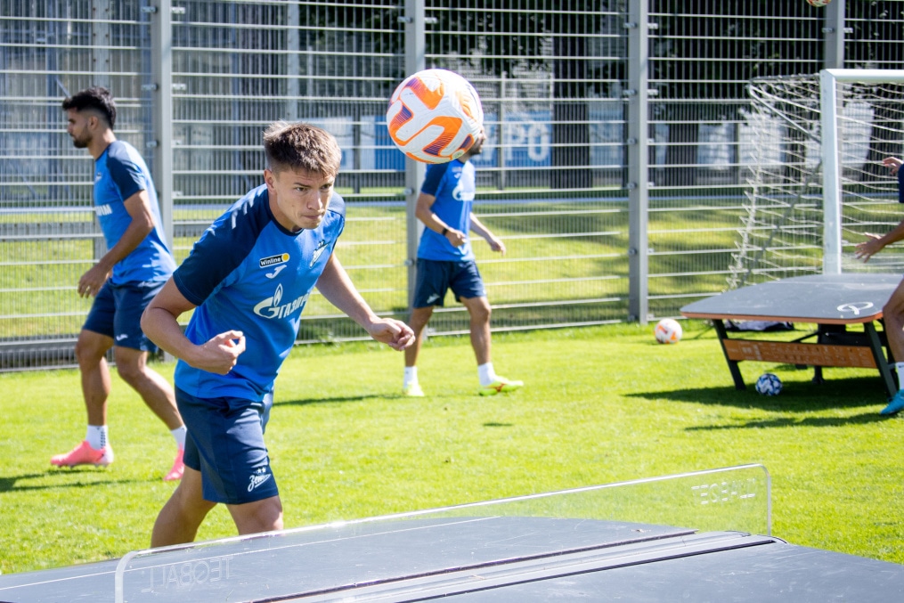 Открытая тренировка «Зенита» перед матчем с «Рубином»