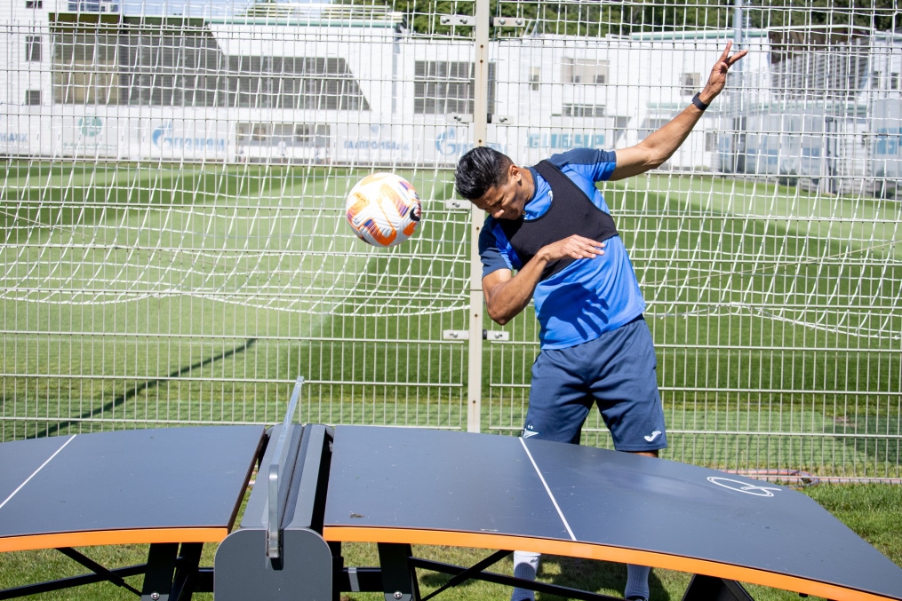 Open training «Zenit» before the match with «Rubin»