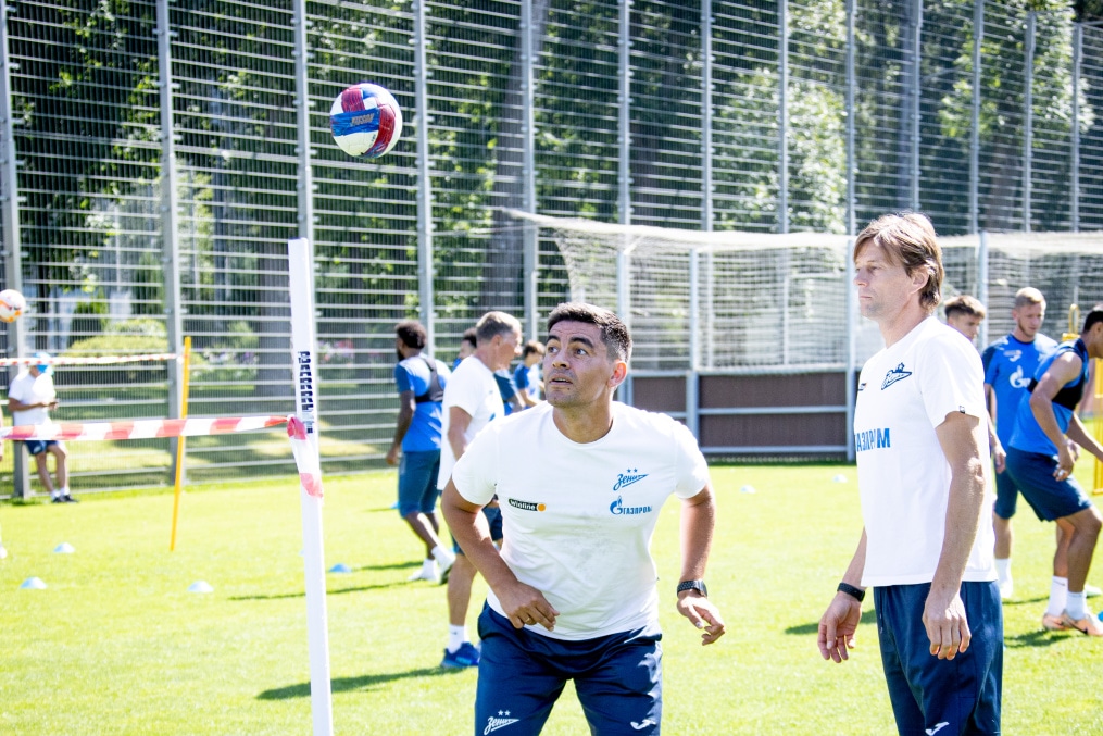 Открытая тренировка «Зенита» перед матчем с «Рубином»