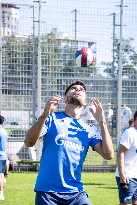 Открытая тренировка «Зенита» перед матчем с «Рубином»