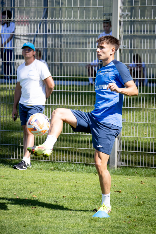 Открытая тренировка «Зенита» перед матчем с «Рубином»