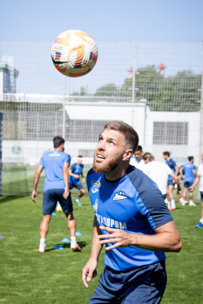 Open training «Zenit» before the match with «Rubin»