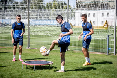 Open training «Zenit» before the match with «Rubin»